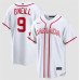 Men's Canada Baseball #9 Tyler O'Neill White 2026 World Baseball Classic Home Stadium Stitched Jersey