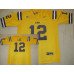LSU Tigers #12 Jarrett Lee Yellow Jersey
