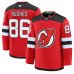 Men's New Jersey Devils #86 Jack Hughes Red 2024-25 Home Stitched Hockey Jersey