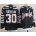 Men's New Jersey Devils #30 Martin Brodeur adidas Black 2021-22 Alternate Primegreen Authentic Pro Player Third Jersey