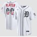 Men's Detroit Tigers ACTIVE PLAYER Custom White 2026 All-Star Edition Stars & Stripes & USA 250 Fourth of July Home Stadium Stitched Baseball Jersey