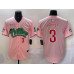 Men's Philadelphia Phillies #3 Bryce Harper Pink Phanatic Limited Stitched Jersey