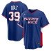 Men's Puerto Rico Baseball #39 Edwin Díaz Blue 2026 World Baseball Classic Road Stadium Stitched Jersey