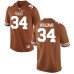 Men's Texas Longhorns 34 Ricky Williams Orange Nike College Jersey