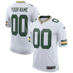 Men's Green Bay Packers Active Player Custom White 2025 New Vapor Untouchable Limited Football Stitched Jersey