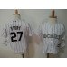 Toddler Colorado Rockies #27 Trevor Story White Home MLB Majestic Baseball Jersey