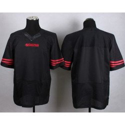 Men's San Francisco 49ers Nike Black Customized 2015 Elite Jersey