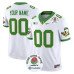 Men's Oregon Ducks Active Player Custom White 2024 F.U.S.E. Rose Bowl Vapor Limited Stitched Football Jersey