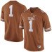 Men's Texas Longhorns 1 Orange Nike College Jersey