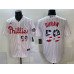 Men's Philadelphia Phillies #59 Jhoan Durán White USA 250 Fourth of July Home Stitched Baseball Jersey