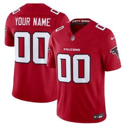 Men's Atlanta Falcons Active Player Custom Red 2026 New F.U.S.E. Vapor Untouchable Limited Football Stitched Jersey