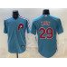 Men's Philadelphia Phillies #29 John Kruk Blue Cool Base Stitched Jersey