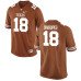 Men's Texas Longhorns 18 Tyrone Swoopes Orange Nike College Jersey