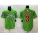 Men's Philadelphia Phillies #3 Bryce Harper Light Green Phanatic With 2024 Division Champions Patch Limited Stitched Jersey