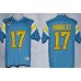 UCLA Bruins #17 Brett Hundley Light Blue Jersey
