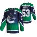 Vancouver Canucks #53 Bo Horvat Green Men's Adidas 2020-21 Reverse Retro Alternate NHL Jersey