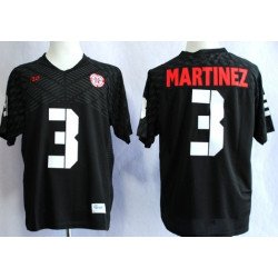 Nebraska Cornhuskers #3 Taylor Martinez 2013 Black Jersey