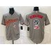 Men's Baltimore Orioles #2 Gunnar Henderson Gray USA 250 Fourth of July Home Stitched Baseball Jersey