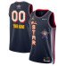 Men's 2025 All-Star Active Player Custom Navy Stitched Basketball Jersey