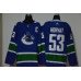 Men's Vancouver Canucks #53 Bo Horvat NEW Blue With C Patch Adidas Stitched NHL