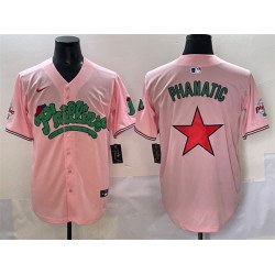 Men's Philadelphia Phillies Pink Phanatic Limited Stitched Jersey
