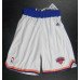 New York Knicks White New Shorts