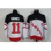 2014-15 Men's Team Canada #11 Scott Gomez Retired Player White 100TH Anniversary Jersey