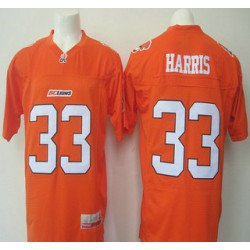 CFL BC Lions #33 Andrew Harris Orange Jersey