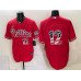 Men's Philadelphia Phillies #12 Kyle Schwarber Red USA 250 Fourth of July Home Stitched Baseball Jersey