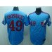 Montreal Expos #49 Warren Cromartie 1982 Blue Throwback Jersey