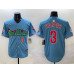 Men's Philadelphia Phillies #3 Bryce Harper Light Blue Phanatic Limited Stitched Jersey