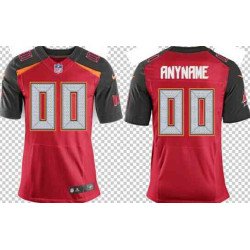 Men's Tampa Bay Buccaneers Nike Red Customized 2014 Elite Jersey