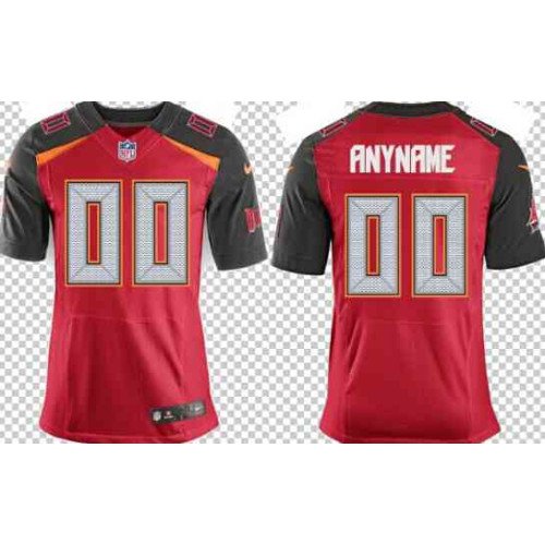 Men's Tampa Bay Buccaneers Nike Red Customized 2014 Elite Jersey