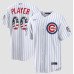 Men's Chicago Cubs Active Player Custom White 2026 All-Star Edition Stars & Stripes & USA 250 Fourth of July Home Stadium Stitched Baseball Jersey