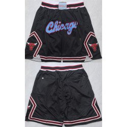 Men's Chicago Bulls Black 2026 Shorts 003 (Run Small)