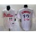 Men's Philadelphia Phillies #12 Kyle Schwarber White USA 250 Fourth of July Home Stitched Baseball Jersey