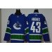 Men's Vancouver Canucks #43 Quinn Hughes NEW Blue Adidas Stitched NHL Jersey