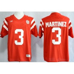 Nebraska Cornhuskers #3 Taylor Martinez 2013 Red Jersey