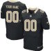 Men's New Orleans Saints Nike Black Customized 2014 Elite Jersey