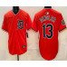 Men's Detroit Tigers #13 Dillon Dingler Orange Limited Jersey