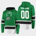 Men's Dallas Stars Active Player Custom Green Ageless Must-Have Lace-Up Pullover Hoodie