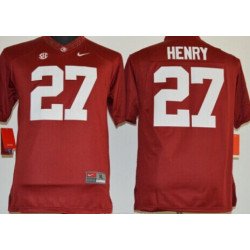 Alabama Crimson Tide #27 Derrick Henry 2014 Red Limited Kids Jersey