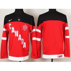 2014/15 Team Canada Blank Red 100TH Jersey