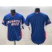 Men's Puerto Rico Baseball Blank Blue 2026 World Baseball Classic Road Stadium Stitched Jersey