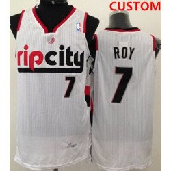 Portland Trail Blazers Custom Rip City White Swingman Jersey