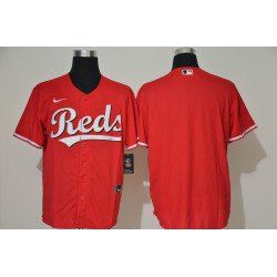 Men's Cincinnati Reds Custom Red Stitched MLB Cool Base Nike Jersey
