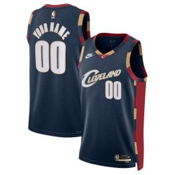 Men's Cleveland Cavaliers Active Player Custom Navy 2025 Classic Edition Stitched Jersey