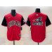 Mens Chicago White Sox Team Big Logo Red Black 2025 City Connect Limited Stitched Baseball Jersey