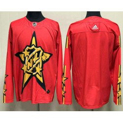 Men's All-Star Game 2024 Red Primegreen Stitched Hockey Jersey