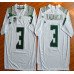 Oregon Duck #3 Vernon Adams Jr White College Football Nike Limited Jersey
